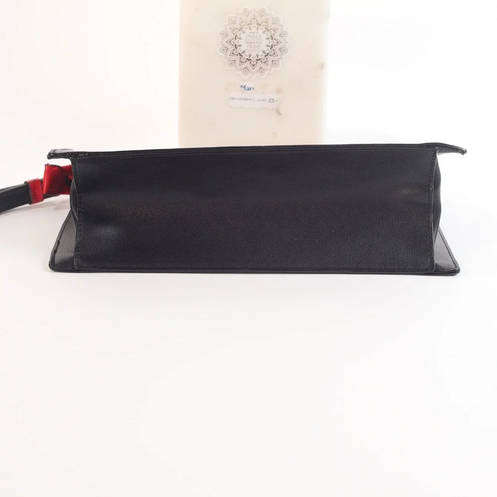 Victorias Secret Too Glam To Give A Damn Black Red Heart Sunglasses Makeup Bag